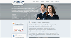 Desktop Screenshot of caprockglobal.com