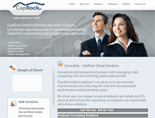 Tablet Screenshot of caprockglobal.com